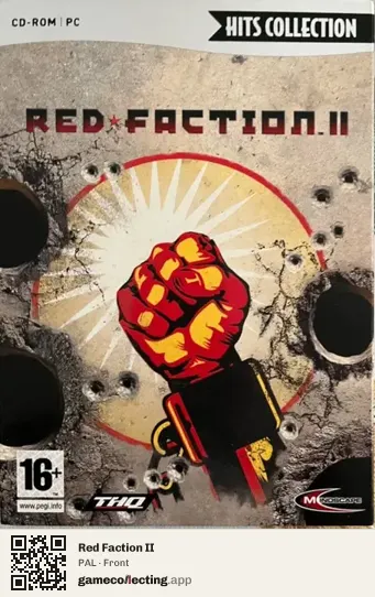 Red Faction II Computer, PAL box front