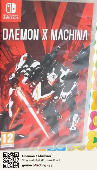 Daemon X Machina Nintendo Switch, France box front