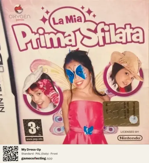My Dress-Up Nintendo DS, Italy box front