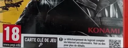 Metal Gear Solid: Master Collection Vol. 2, the USK square on its front