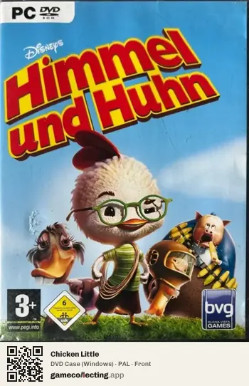 Chicken Little Computer, PAL box front