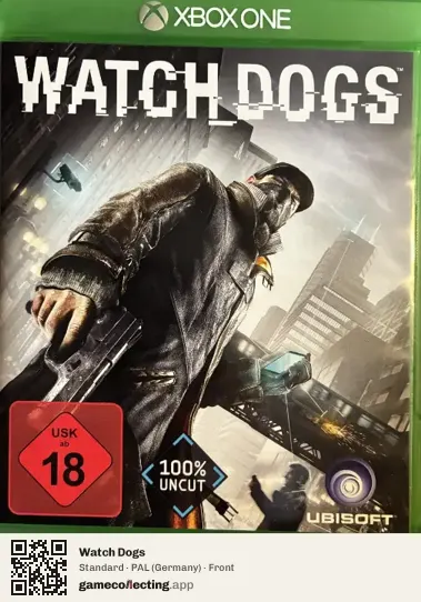 Watch Dogs Xbox One, Germany box front