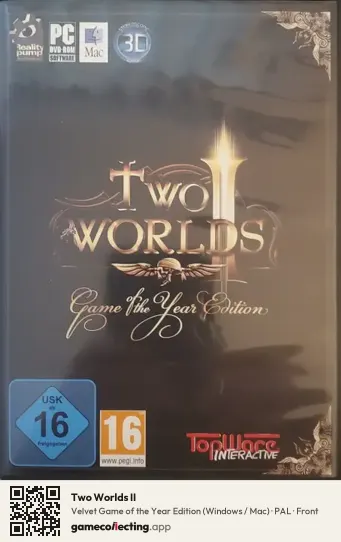 Two Worlds II Computer, PAL box front