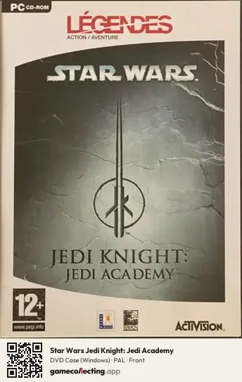 Star Wars Jedi Knight: Jedi Academy Computer, PAL box front