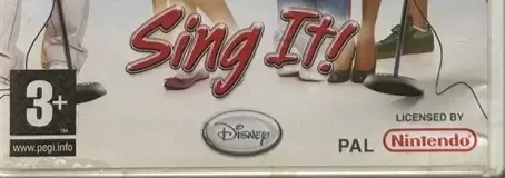 High School Musical: Sing It!, the PEGI square on its front