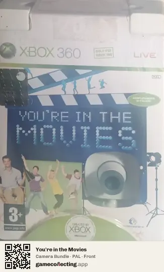 You're in the Movies Xbox 360, PAL box front