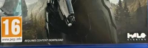 Halo: Campaign Evolved, the PEGI square on its front