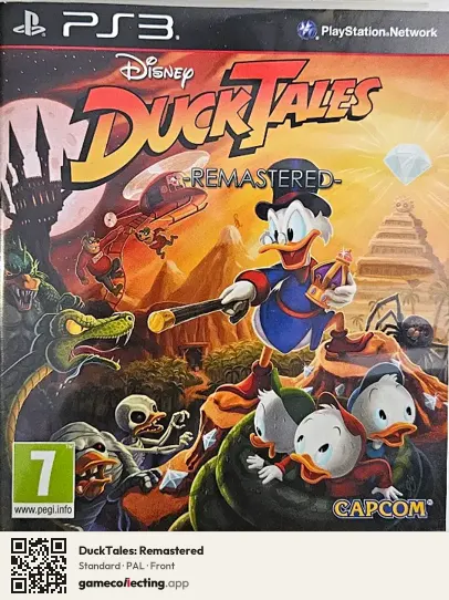 DuckTales: Remastered PlayStation 3, PAL box front