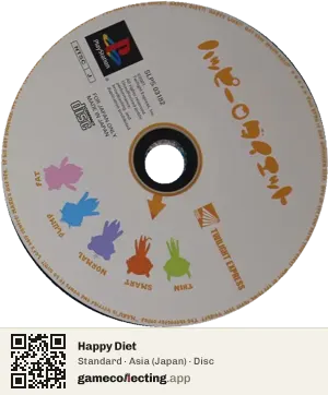 Happy Diet PlayStation, Asia disc