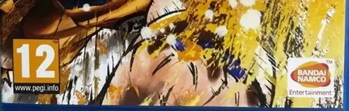 Dragon Ball FighterZ, the PEGI square on its front