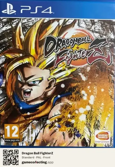 Dragon Ball FighterZ PlayStation 4, PAL box front