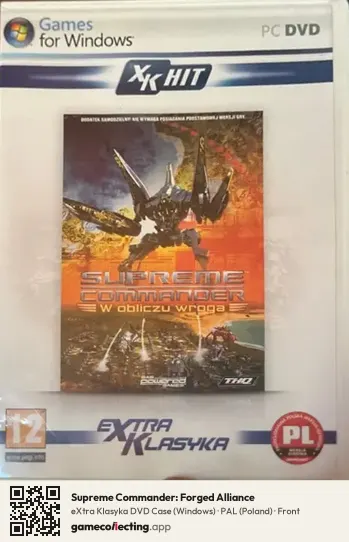 Supreme Commander: Forged Alliance Computer, Poland box front