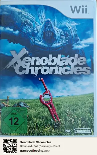 Xenoblade Chronicles Nintendo Wii, Germany box front