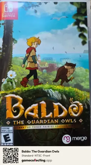 Baldo: The Guardian Owls Nintendo Switch, NTSC box front