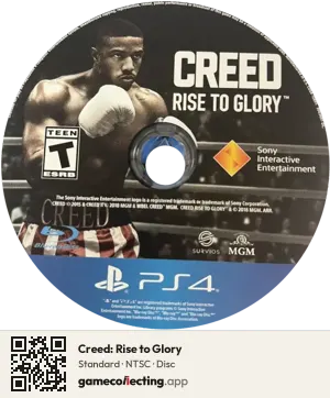 Creed: Rise to Glory PlayStation 4, NTSC disc
