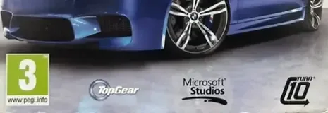 Forza Motorsport 4, the PEGI square on its front