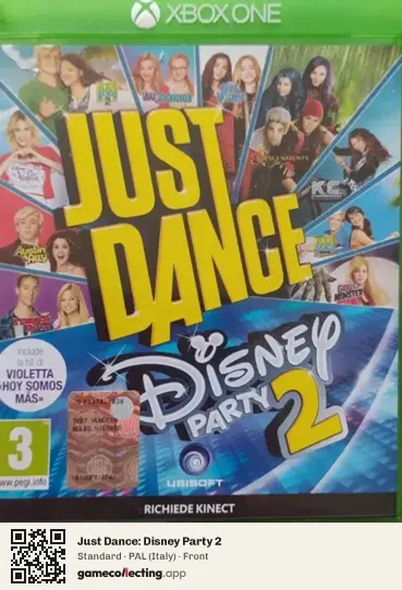 Just Dance: Disney Party 2 Xbox One, Italy box front