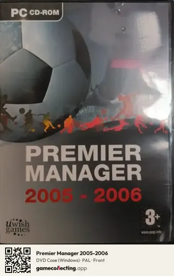 Premier Manager 2005-2006 Computer, PAL box front