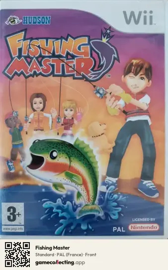 Fishing Master Nintendo Wii, France box front
