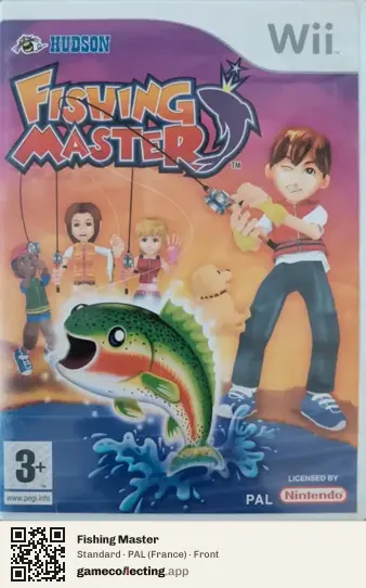 Fishing Master Nintendo Wii, France box front