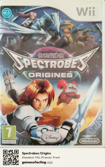 Spectrobes: Origins Nintendo Wii, France box front