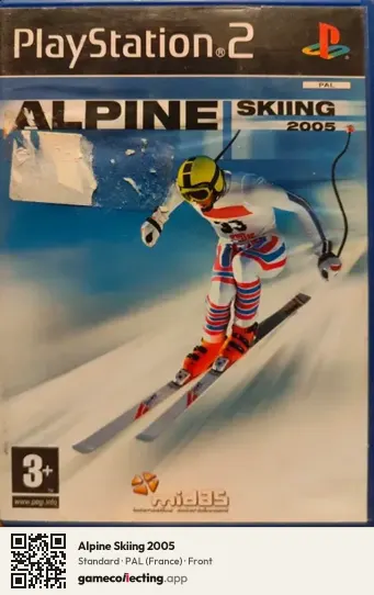 Alpine Skiing 2005 PlayStation 2, France box front