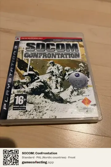 SOCOM: Confrontation PlayStation 3, Nordic countries box front