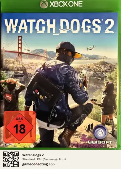 Watch Dogs 2 Xbox One, Germany box front