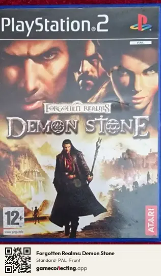 Forgotten Realms: Demon Stone PlayStation 2, PAL box front