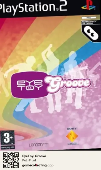 EyeToy: Groove PlayStation 2, PAL box front