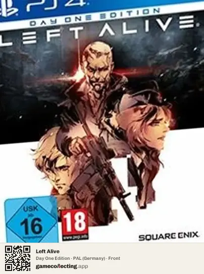 Left Alive PlayStation 4, Germany box front
