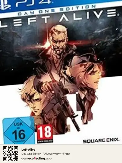 Left Alive PlayStation 4, Germany box front