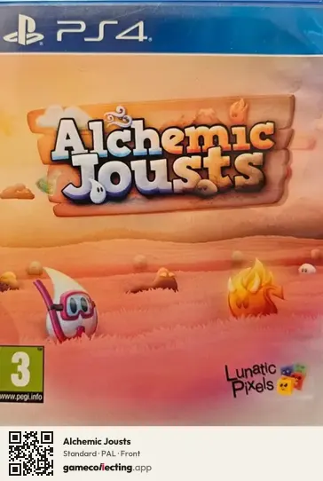 Alchemic Jousts PlayStation 4, PAL box front