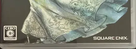 Bravely Default II, the CERO letter on its front