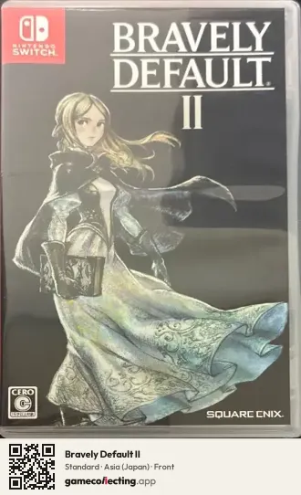 Bravely Default II Nintendo Switch, Asia box front