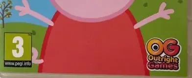 My Friend Peppa Pig, the PEGI square on its front