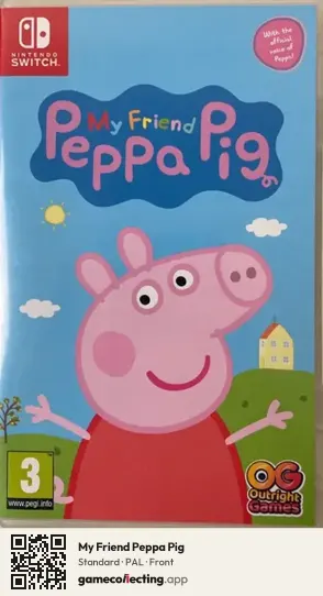 My Friend Peppa Pig Nintendo Switch, PAL box front