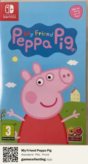 My Friend Peppa Pig Nintendo Switch, PAL box front