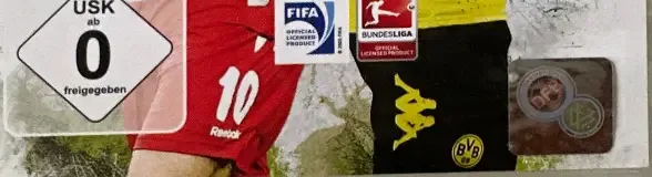 FIFA 12, the USK square on its front