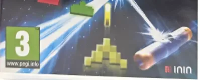 Space Invaders Forever, the PEGI square on its front