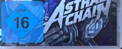 Astral Chain, the USK square on its front