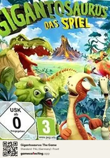 Gigantosaurus: The Game PlayStation 4, Germany box front