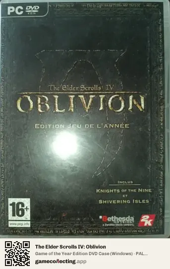 The Elder Scrolls IV: Oblivion Computer, France box front