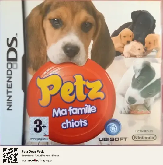Petz Dogz Pack Nintendo DS, France box front