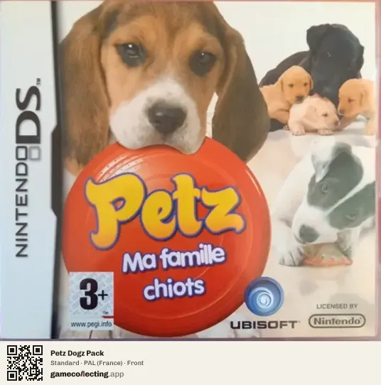 Petz Dogz Pack Nintendo DS, France box front