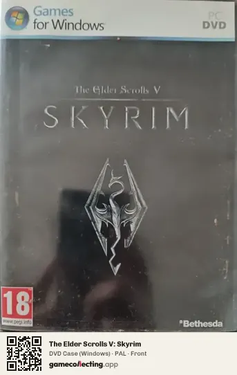 The Elder Scrolls V: Skyrim Computer, PAL box front