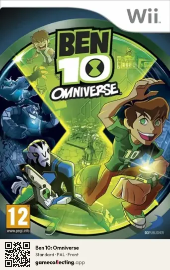 Ben 10: Omniverse Nintendo Wii, PAL box front