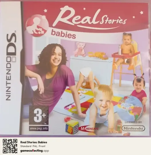Real Stories: Babies Nintendo DS, PAL box front