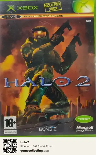 Halo 2 Xbox, Italy box front