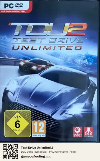 Test Drive Unlimited 2 Computer, Germany box front